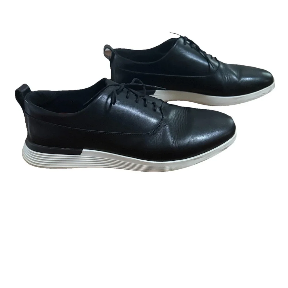 Wolf and‎ Shepherd Crossover Longwing Leather Shoes Mens Size 10 M Black Lace Up